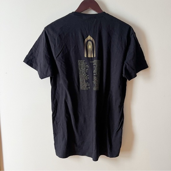 Greta Van Fleet 2022 Tour T-Shirt Size Large Dreams in Gold Tour Black/Gold - Picture 5 of 6